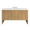 James Martin Vanities Hudson 60in Single Vanity, Light Natural Oak w/ 3 CM Arctic Fall Top 435-V60S-LNO-3AF - alternate 7